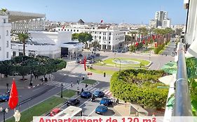 Panoramic View Of Downtown Rabat